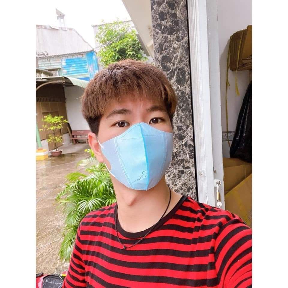 KHẨU TRANG 5D TITAN QUAI THUN - set 100c 